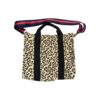 Cheetah Print Canvas Tote Bag