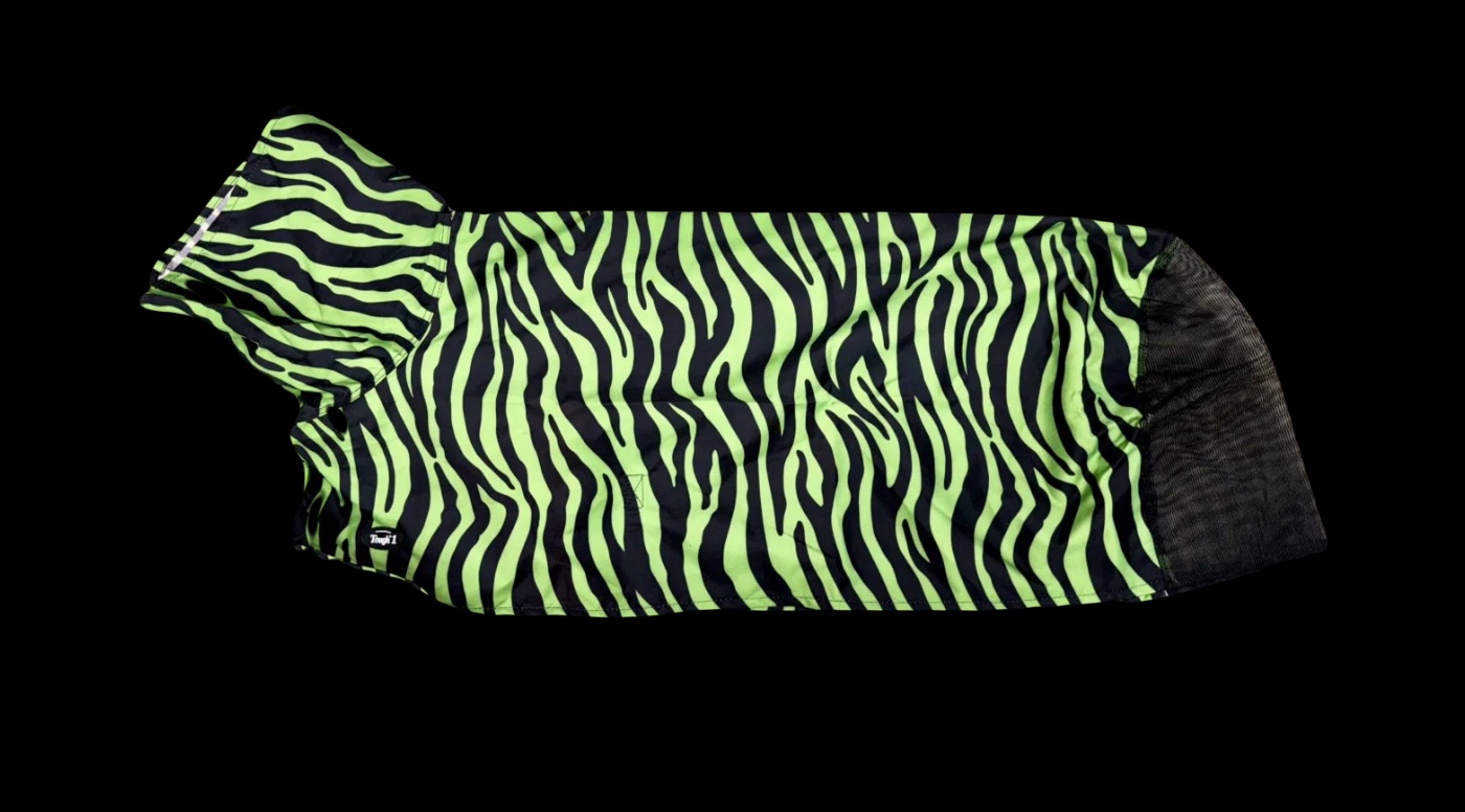 Tough 1 Lime Zebra Sheep Blanket