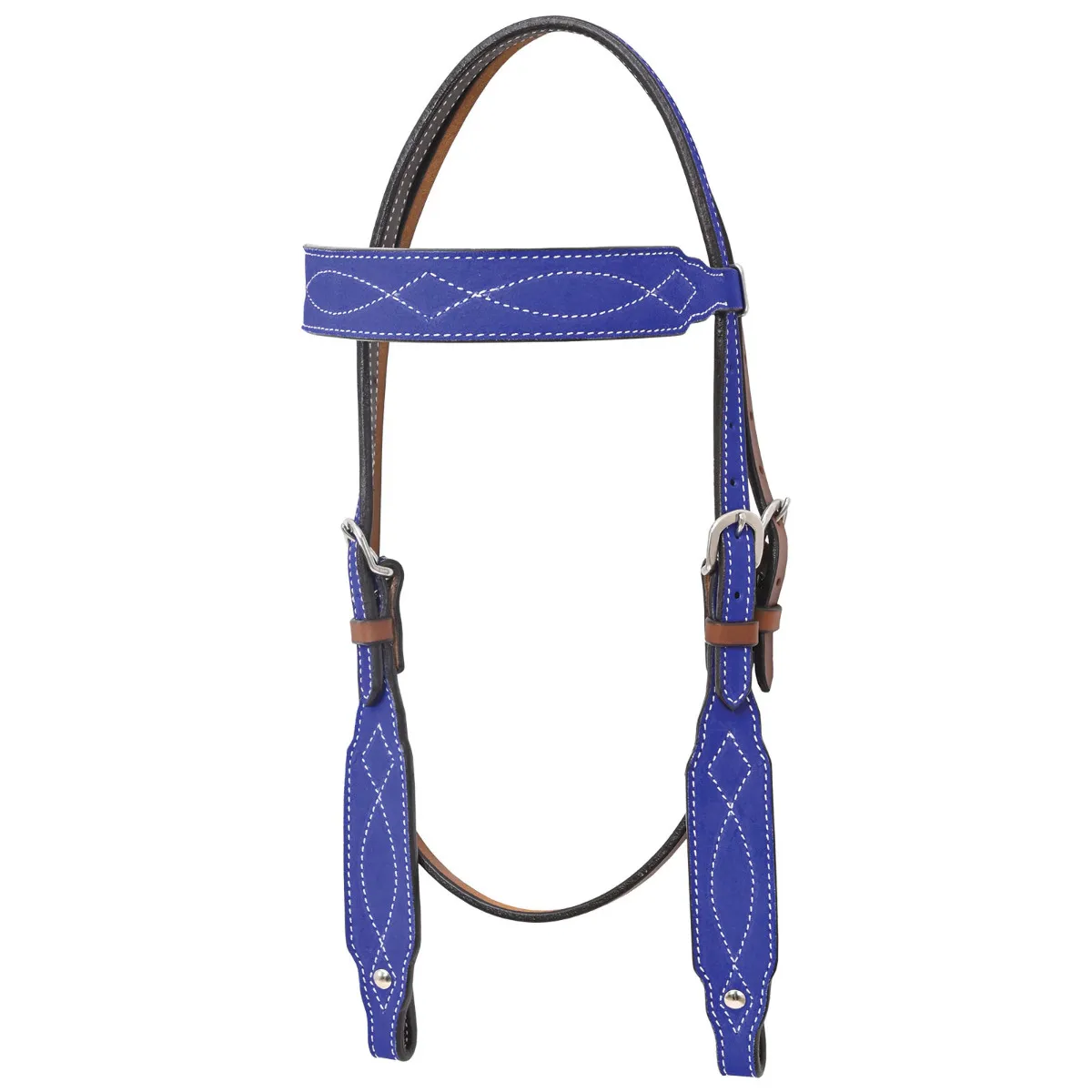 New! Marfa Lights Suede Browband Pink main image 0