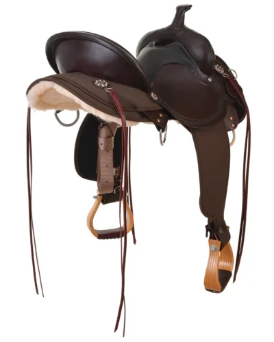 Alternative view of Circle Y High Horse Rosebud Cordura Trail Saddle
