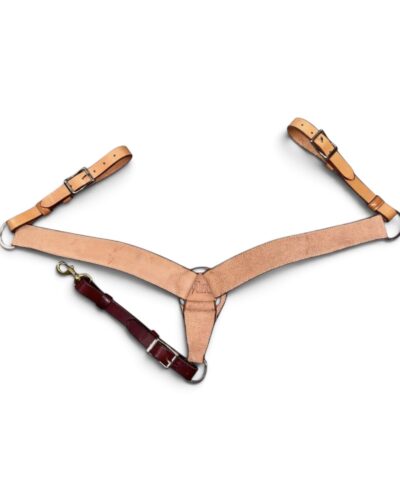Natural Roughout Working Breastcollar
