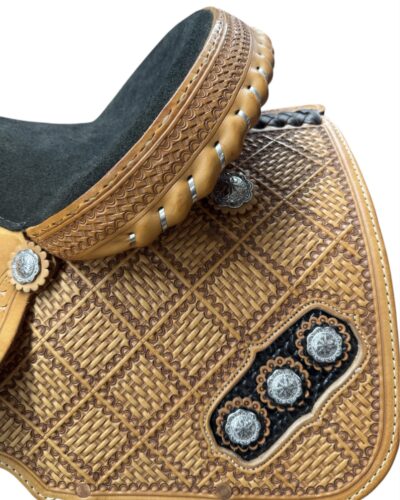 14.5’’ Brett Monroe Signature Series Barrel Saddle - Image 5