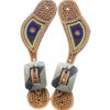 Ladies Size Beaded Spur Straps