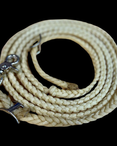 Round Braided Roping Reins