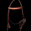 Pony Size Tooled Browband Headstall