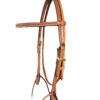 Basketweave Tooled Browband Headstall