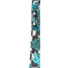 Turquoise Glass Off Billet & Tie Strap Set