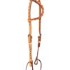Roughout Buckstitched 1-Ear Headstall