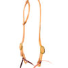 Harness Leather Double Buckle 1-Ear Headstall