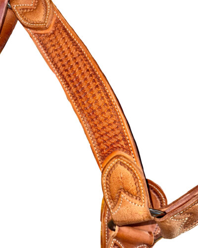Alternative view of 2’’ Golden Spider Stamp Breastcollar