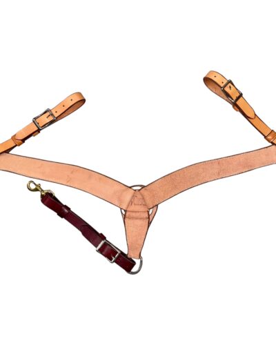 Natural Roughout Working Breastcollar