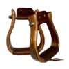 Don Orrell 2’’ Flat Bottom Walnut Stirrups