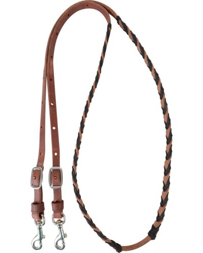 Martin Black Latigo Laced Barrel Reins