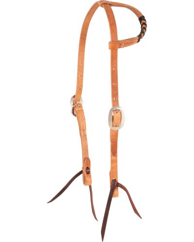 Martin 1-Ear Headstall w/ Black Lacing