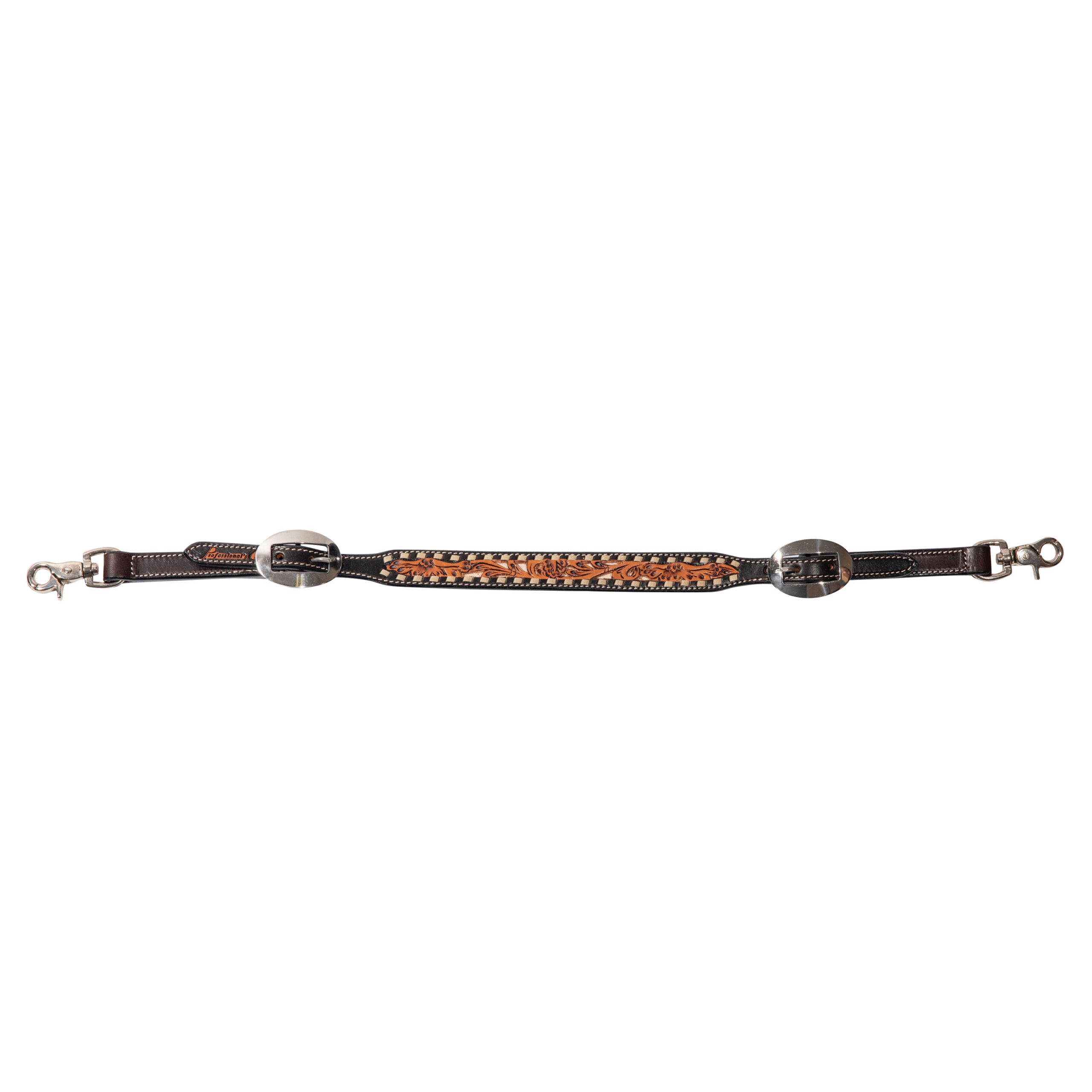 Professionals Choice Buckstitched Filigree Wither Strap