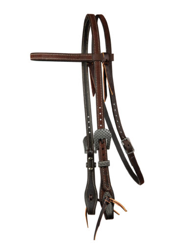 Professionals Choice Chocolate Roughout Browband Headstall