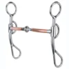 Reinsman Copper Argentine Snaffle Bit