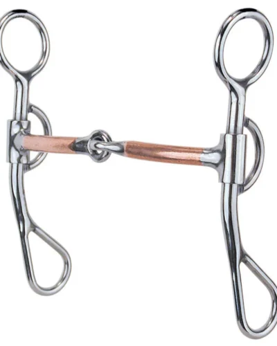 Reinsman Copper Argentine Snaffle Bit