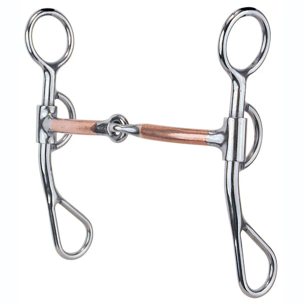 Reinsman Copper Argentine Snaffle Bit