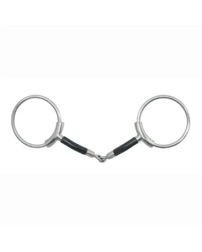 Clinician O-Ring Pinchless Snaffle w/ Rubber Covered Bars