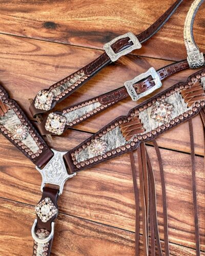 Alternative view of Rockn’ Wilsons Cowhide w/ Cross Stitch