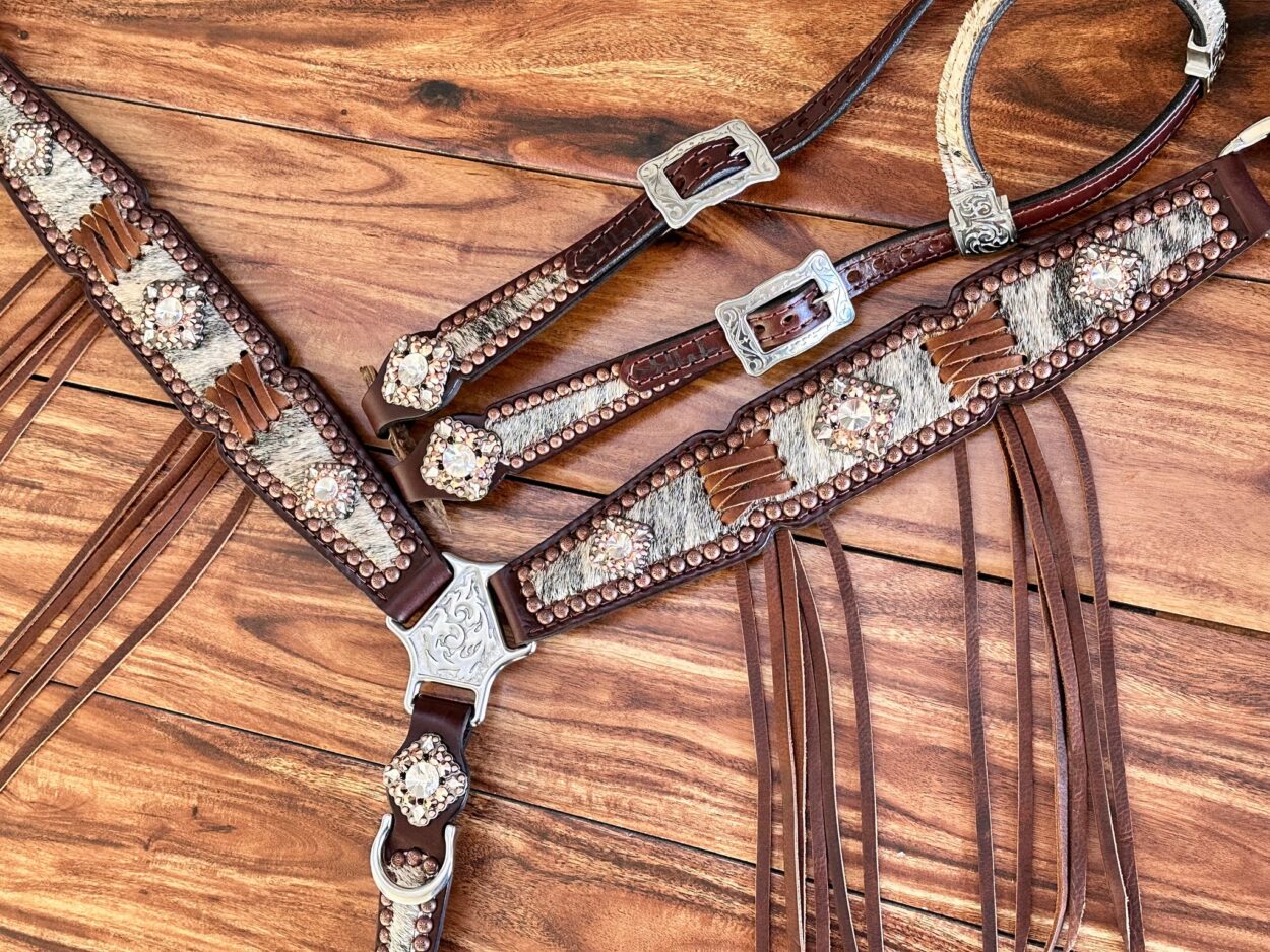 Rockn’ Wilsons Cowhide w/ Cross Stitch - Image 2