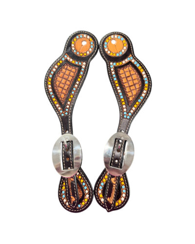 Professionals Choice Dots Spur Straps