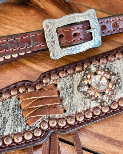 Rockn’ Wilsons Cowhide w/ Cross Stitch - Image 4