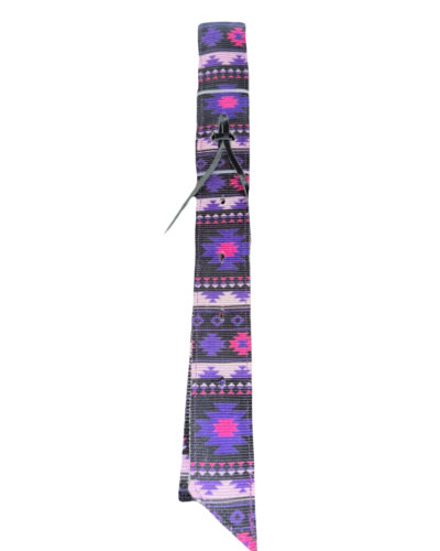 Purple Aztec Latigo & Off Billet Set