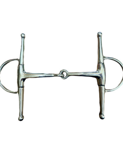 Weaver Eggbutt Full Cheek Snaffle Bit