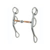 Reinsman Smooth Copper Snaffle Reining Horse Bit