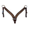 Circle Y Vintage Floral Tooled Breastcollar