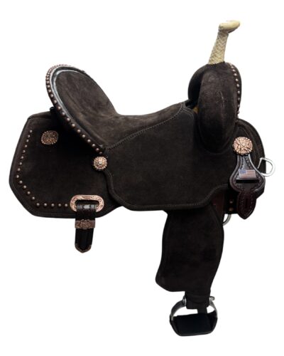 Circle Y Martha Josey Lightweight Lightspeed Barrel Saddle - Image 7