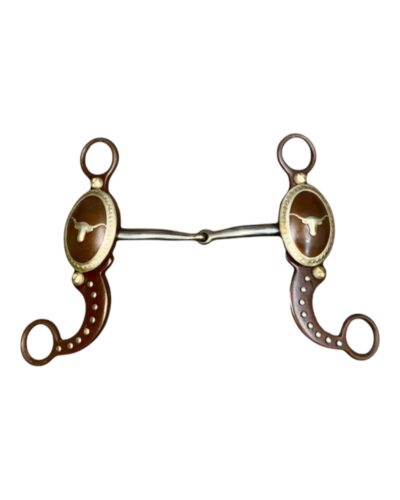 Antique Snaffle w/ Spots & Longhorns