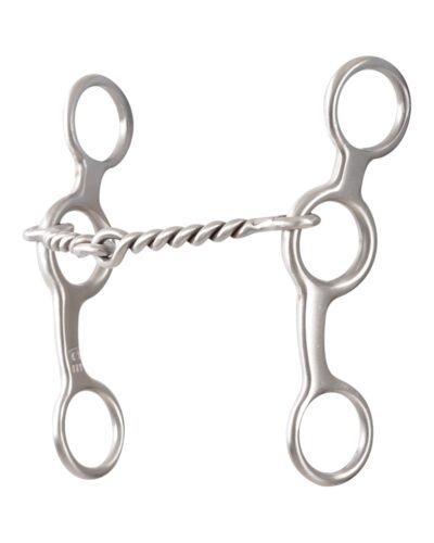 Classic Equine Performance Ring Gag Bit w/ Twisted Wire