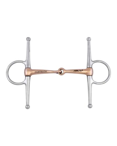 Copper Full Cheek Snaffle Bit