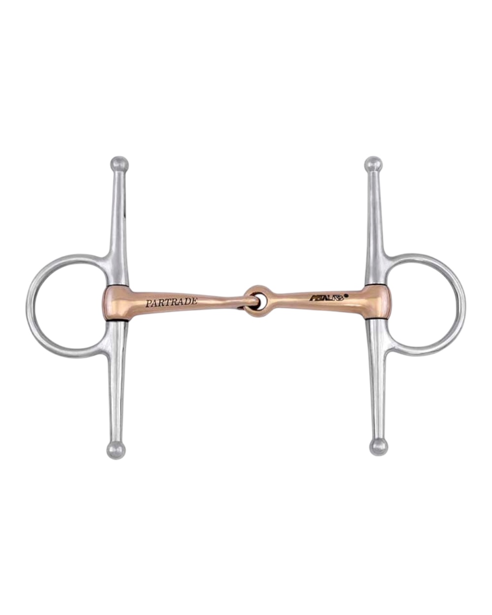 Copper Full Cheek Snaffle Bit