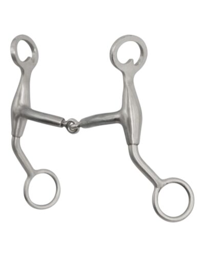 Clinician Shank Pinchless Snaffle w/ Swivel Free System
