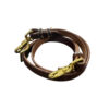 3/4'' Oiled Harness Leather Tie Down Strap