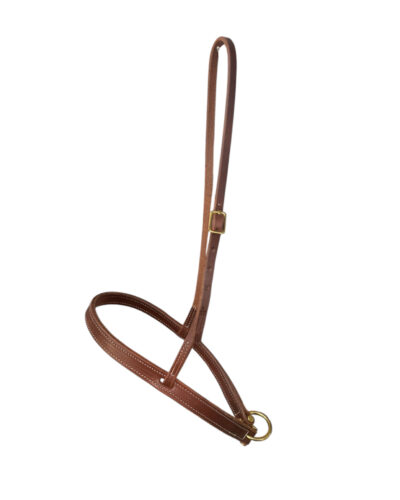 Heavy Oiled Harness Leather Tiedown Noseband