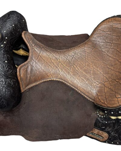 Used 15’’ Circle Y Martha Josey Revolution Flex2 Barrel Saddle - Image 3
