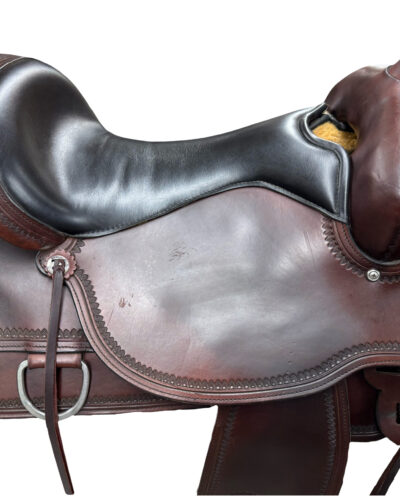 Used 17’’ Circle Y Topeka Flex2 Trail Saddle - Image 3