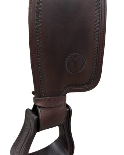Used 17’’ Circle Y Topeka Flex2 Trail Saddle - Image 8