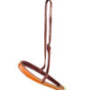 Latigo Leather Noseband w/ Harness Overlay