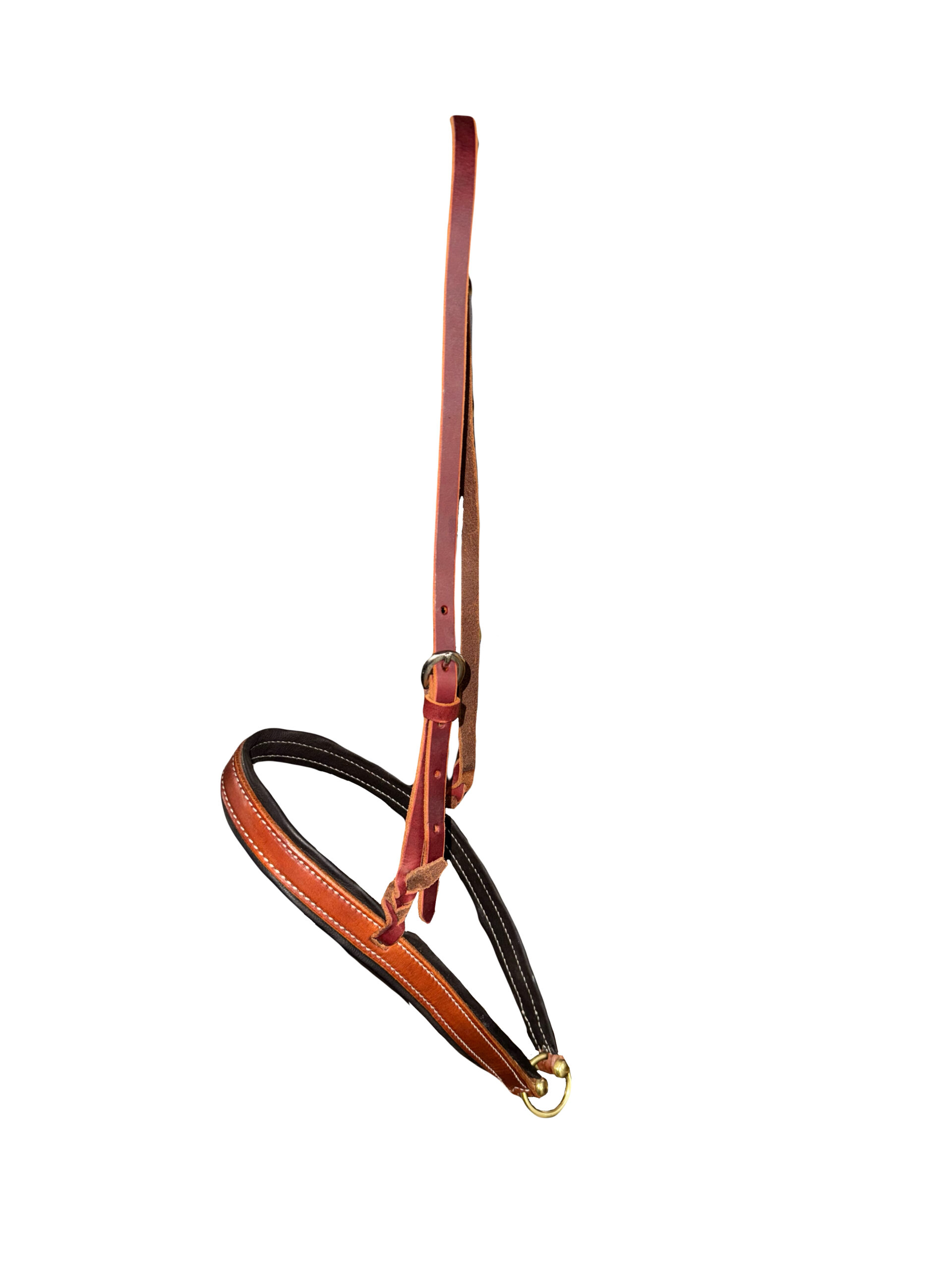 Leather Noseband w/ Rubber Padding