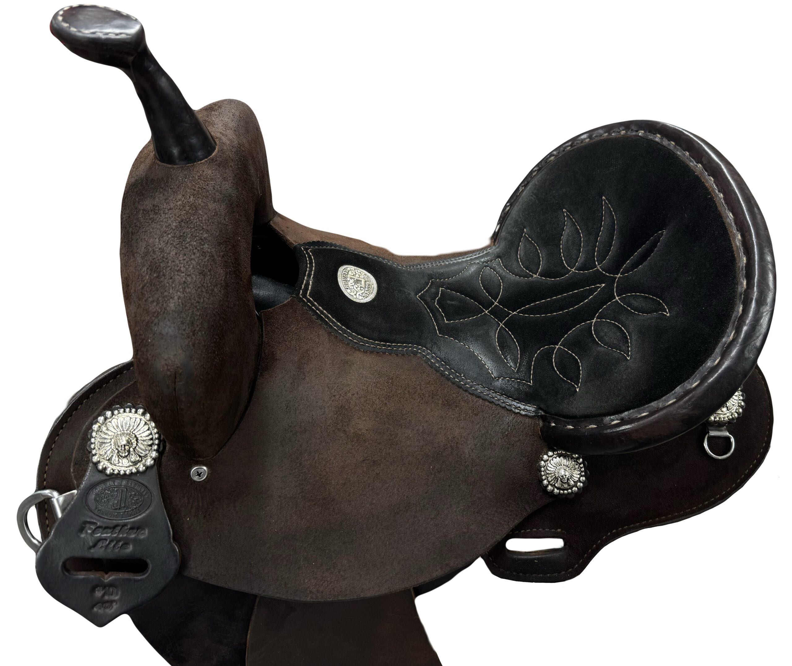 Used 13.5’’ Double J Feather Light Barrel Saddle - Image 3