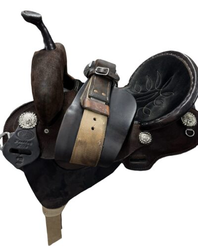 Used 13.5’’ Double J Feather Light Barrel Saddle - Image 4