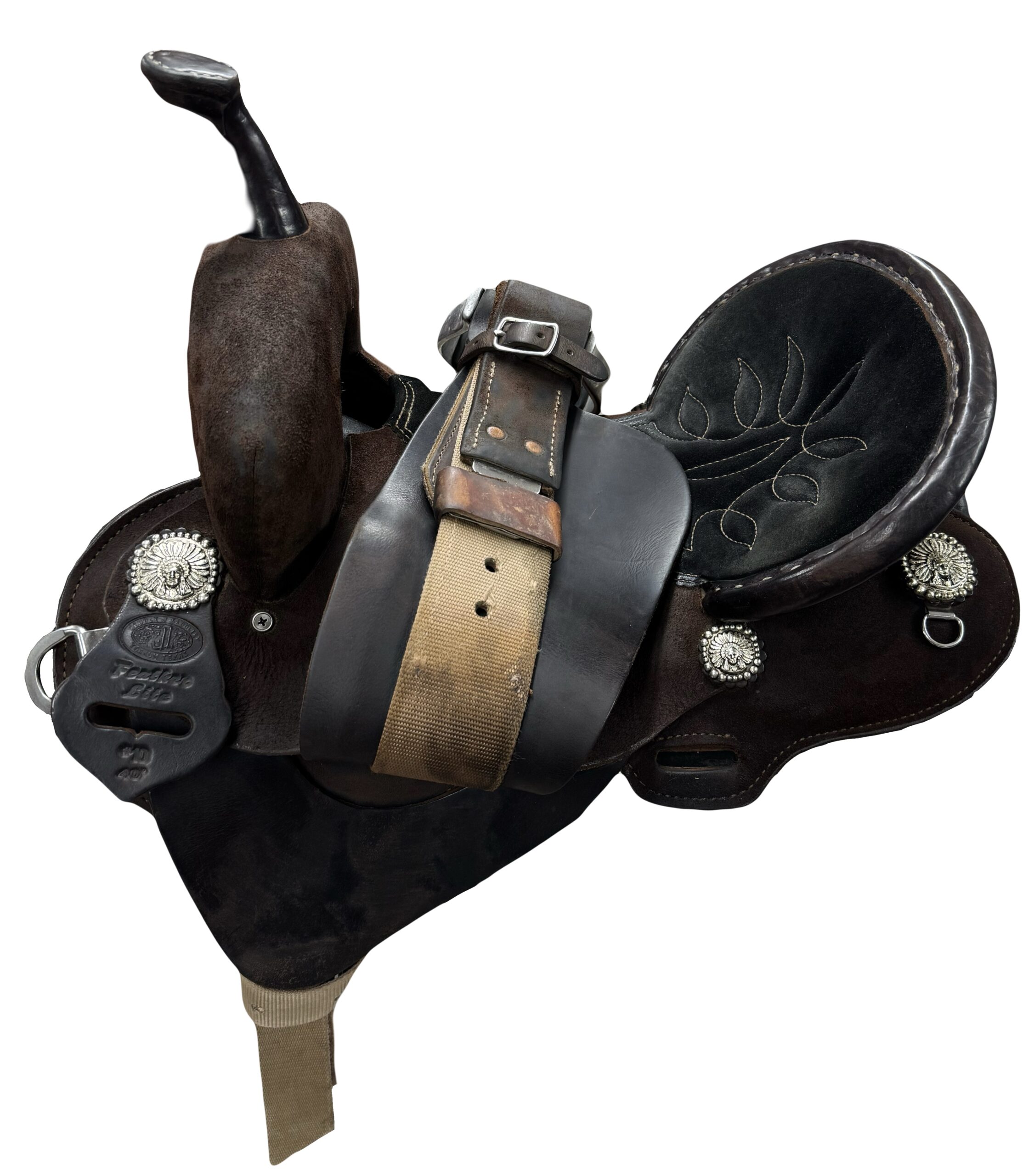 Used 13.5’’ Double J Feather Light Barrel Saddle - Image 4