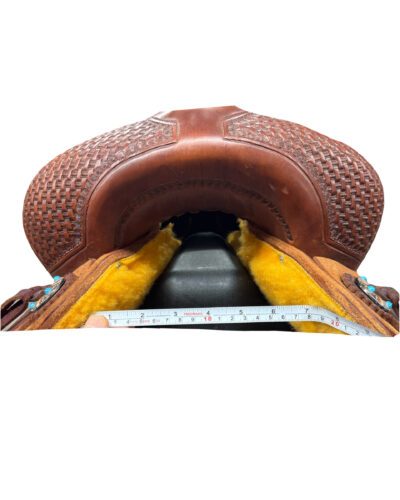 15.5’’ Fort Worth Saddle Co. Cutting Saddle - Image 6