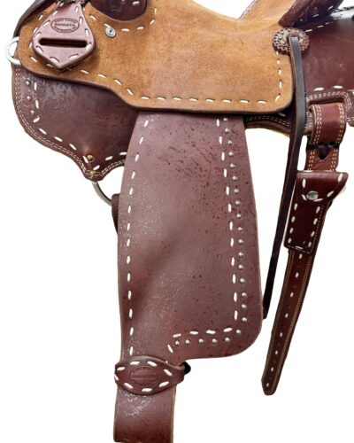 14’’ Fort Worth Saddle Co. Jackson Barrel/Stock Saddle - Image 3